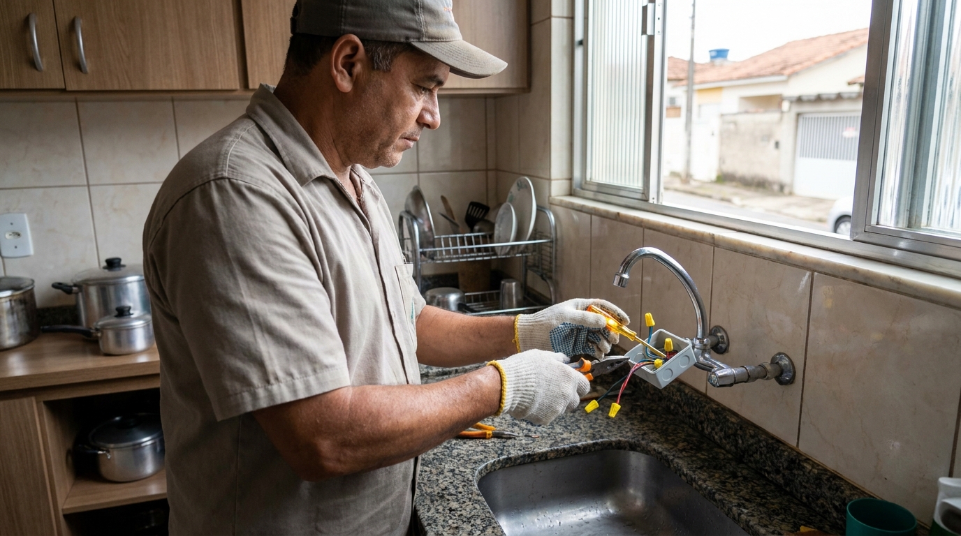 Adequação de Ponto Elétrico em São Bernardo do Campo‑SP