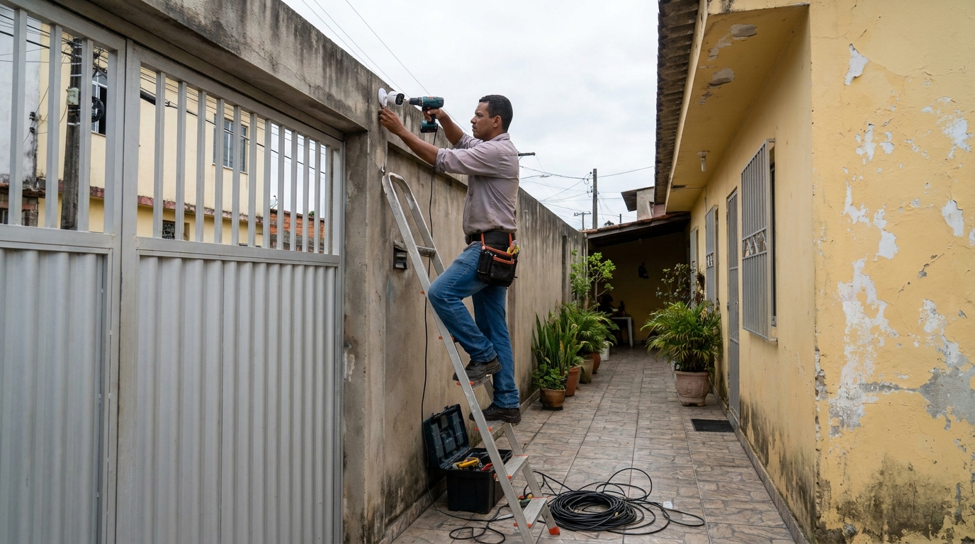 Passagem de Cabeamento em São Bernardo do Campo‑SP